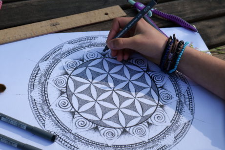 Hannah eli art mandala