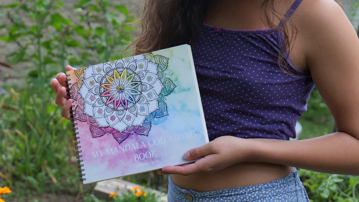 My Mandala Colouring Book - Hannah Eli Art