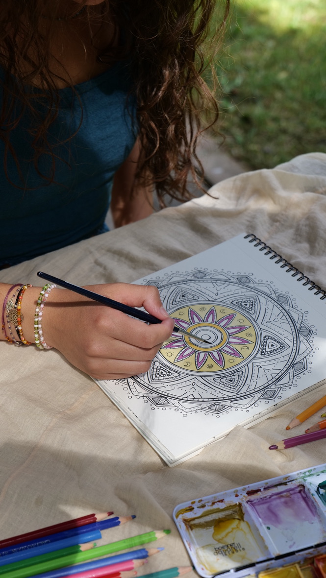 My Mandala Colouring Book - Hannah Eli Art