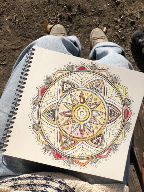 Mandala Colouring book Hannah eli art